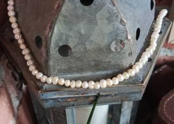 Naszyjnik z pereł chodowlanych