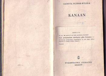 (6893) KANAAN – DANUTA ŚCIBOR - RYLSKA