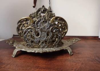 Mosiądz Stary Duży Listowniki Francja Depose Mosiądz Stary Duży Listowniki Francja Depose