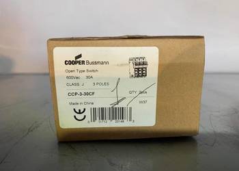 BUSSMANN Bezpiecznik CC-3-30CF , zabezpieczenie obwodu, 3 bieguny, 30 A