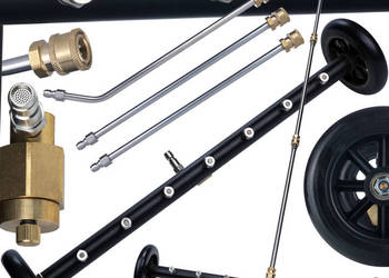 Lanca do Mycia Podwozia 275 Bar | 7 Dysz 40°, 3 Lance 120 cm