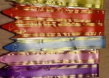 Kokardy i worki do pakowania prezentów 7 szt