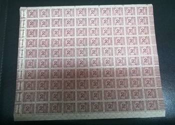 znaczki 30 miliony 1923 Deutsches Reich ARKUSZ 0187