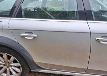 AUDI A4 B8 ALLROAD KOMBI 08-15 DRZWI PRAWY TYŁ TYLNE PRAWE LX7W W KOLOR