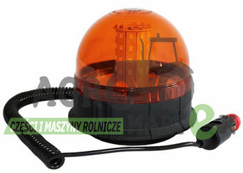 LAMPA BŁYSKOWA OSTRZEGAWCZA 12-24V LED na magnes