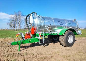 Wóz asenizacyjny ROSA 9/R1 9000 litrów - beczkowóz, beczka