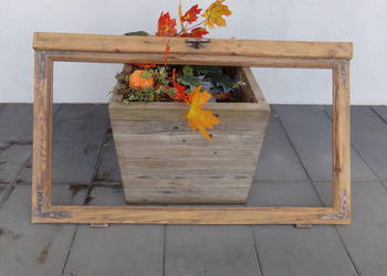 Stare okna loft retro lustro zdjęcia, aranżacje 110 x 65