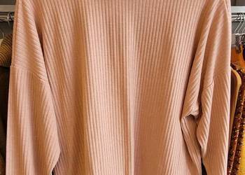 ONLY SWETER SWETEREK BLUZA PRĄŻKOWANA ŚCIĄGACZ 42