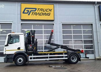 śmieciarki Man TGM 15.250, hakowiec Janco/GP Lift + HDS Hiab MAN TGM 15.25…