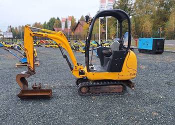 2007 Koparka Minikoparka JCB 8014 2 Łyżki Nr 653 Wolf