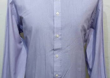 Koszula męska w drobne paseczki