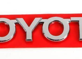 TOYOTA Aygo Chromowany emblemat logo TOYOTA 75446-0H010 OE