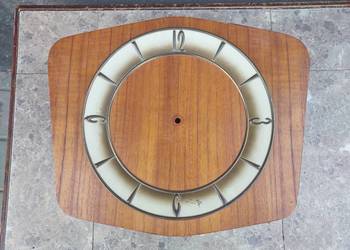 662 Skrzynia obudowa starego zegara ściennego łańcuchowego