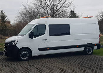Renault Master 6 OSÓB L3H2 BRYGADÓWKA DŁUGI WYSOKI KLIMA KRAJOWY OPEL BLAS…