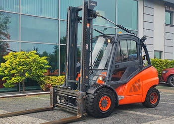 Wózek widłowy Linde H50T-01 LPG 5 t duplex 4,5 m | 2011