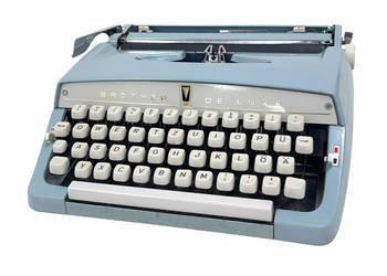 Walizkowa maszyna do pisania Brother De Luxe, Japonia, lata 70.