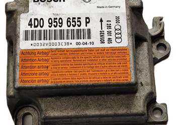 Sensor Sterownik Moduł Poduszki Poduszek Air Bag Audi A8 D2 Lift 4d095