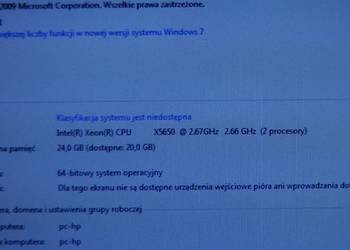 procesor Xeon Hp X5650 6r/12w  okazja , oryginalna para HP