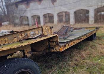 Przyczepa  niskopodwoziowa POM Śrem