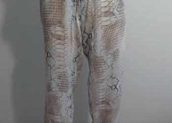 Spodnie Jedwabne 100% Naturalny Jedwab Marka Premium Melissa Odabash S