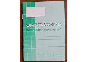 Książeczka sanepidowska