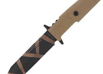 Nóż Extrema Ratio Fulcrum S Desert Forprene, Desert Warfare N690 (04.1000.…