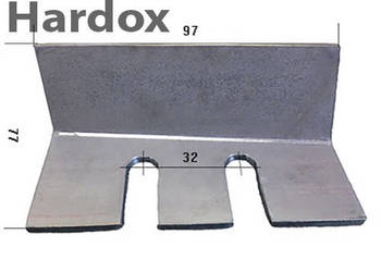 Skrobak redlicy HARDOX v-skrobak-p części do siewnika VREDO