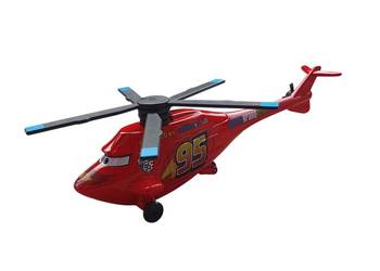 Zabawka model helikoptera Race Team McQueen L1 auta Cars
