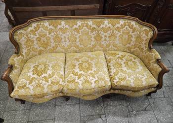 Ludwikowski komplet wypoczynkowy sofa oraz dwa fotele