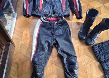 Kombinezon motocyklowy buty spodnie kurtka