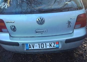 Zderzak tył srebrny vw golf 4 LA7W LB7Z inne