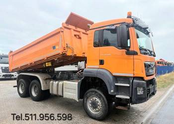 Man TGS wywrotka 6x6 3 stronny
