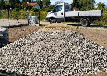 Kruszywo Tłuczeń Kliniec Kamień piasek wysiewka mała wywrotka do 4t Kraków