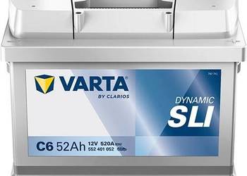 Akumulator 52Ah 520A EN VARTA Silver Dynamic C6