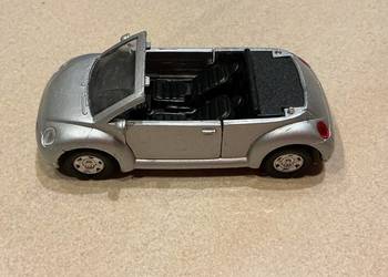 Stare Autko Metalowe Volkswagen Srebrny