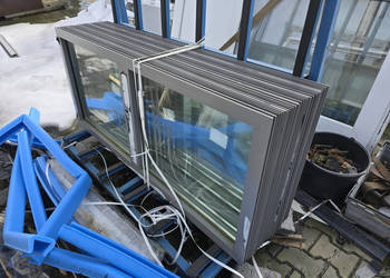 Okno okna do obory, warsztatu, garażu, hali FIX +RU 1600x700 NOWE - 7