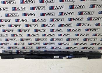 7256912 BMW F30 F31 LISTWA PROGOWA PRAWA ORYGINAŁ 668 SCHWARZ II