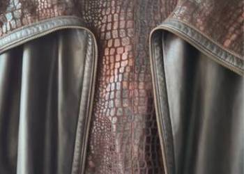 Kurtka skóra naturalna dwustronna