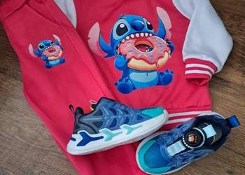 piękne dresy dziecięce STITCH-BALERINA CAPPUCINA-ASSASINO CAPUCINO i inne