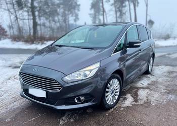 Ford S-Max 2016 2.0TDCI Titanium Super wyposażenie/virtual ekran za kierow