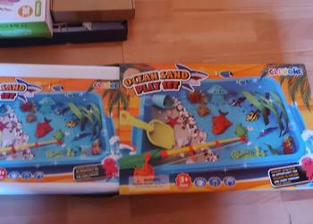 zestaw sensoryczny z piaskiem kinetycznym "Ocean Sand Play Set"