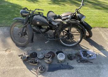 Adler M100 oldtimer zabytek setka nie Zundapp MZ