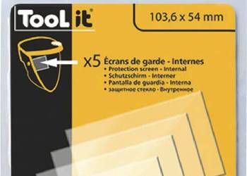 Szkło ochronne spawalnicze, bezbarwne 103.6x54 mm wewnętrzne 5 szt. 040809…