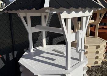 Studnia ogrodowa drewniana ozdobna PRODUCENT