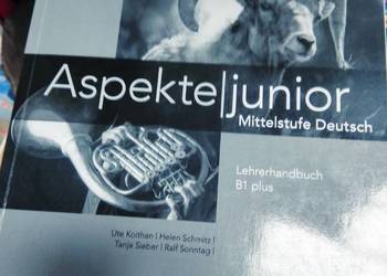 Aspekte junior ćwicze językowe niemiecki antykwariat szkolny