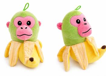 Brainrot chimpanzini bananini, Małpka Banan – zabawna pluszowa maskotka