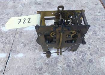 722 Mechanizm starego zegara ściennego Gustav Becker GB P48 sprawny