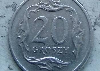 POLSKA 20 GROSZY 1999 r-CUNI-