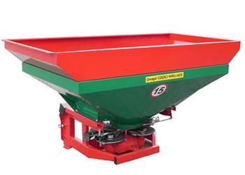 Rozsiewacz do nawozu dwutarczowy DRN 700 1400 l Promar hyd
