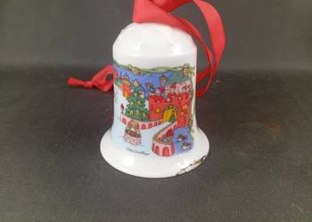 Porcelanowy dzwonek świąteczny Hutschenreuther